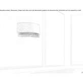 Metal wall lamp with crystals Ropczyce