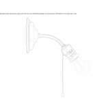 Porcelain wall lamp Tsenovo