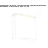 Aluminiowy kinkiet LED Baluseni