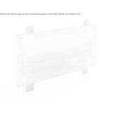 Plaster wall lamp Saulny