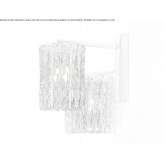Glass wall lamp Asen