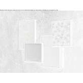 LED wall lamp made of glass and fabric Severin