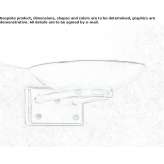 Wall lamp with a fixed arm Filogaso