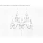 Crystal wall lamp Bellem