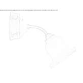 Glass wall lamp Serenada