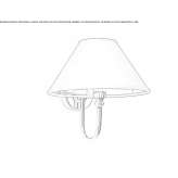 Wall lamp for the bathroom Andora
