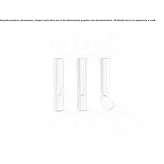 Metal wall lamp Solgne