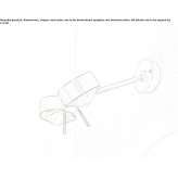 Adjustable metal wall lamp Obdach