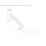 Adjustable wall lamp Cormery