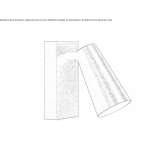 Regulowany metalowy kinkiet LED Santorso