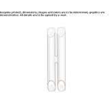 Steel LED wall lamp Yesilli