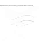 Metal LED wall lamp Turenki