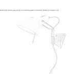 Adjustable aluminum wall lamp Ilheus