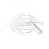 Metal LED wall lamp Jerica