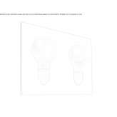 Aluminiowy kinkiet LED Radfeld