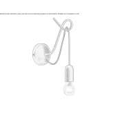 Metal wall lamp Fram