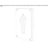 Aluminiowy kinkiet LED Olean