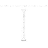 Venetian crystal floor lamp Cozar