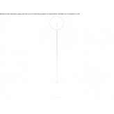 Aluminum LED floor lamp with dimmer Zglobien