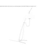Wooden floor lamp Unquillo