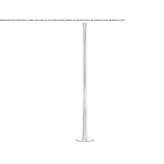 LED floor lamp made of glass and aluminum Konjic