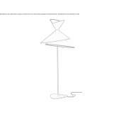 Lampa podłogowa LED z tkaniny Boldog