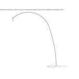Steel LED floor lamp Tinglev