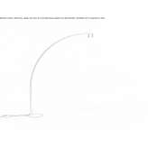 Adjustable aluminum LED arc lamp Korfez