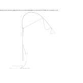 Regulowana lampa łukowa LED Steninge
