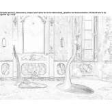 Handmade fabric floor lamp Kemmern