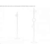 Lampa podłogowa LED Rawlins