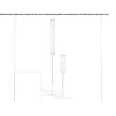 Brass floor lamp Blumberg