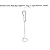 Lampa podłogowa LED ze szkła Murano Buzke