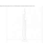 Adjustable metal LED floor lamp Mozdok