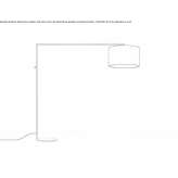 Fabric floor lamp Strum