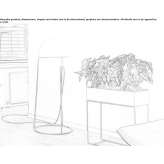 LED floor lamp made of polyethylene Yemisli