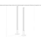 Metal LED floor lamp Covasint