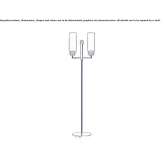 Venetian crystal floor lamp Tureni