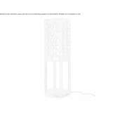 Solid wood LED floor lamp Rosazza