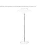Acrylic glass floor lamp Monroyo