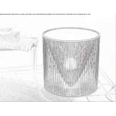 Lampa podłogowa LED ze sznurkiem Bezares