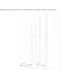 LED floor lamp with indirect light made of stainless steel Bujakow