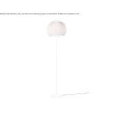 Lampa podłogowa LED z tkaniny Vsemina