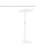 LED floor lamp Roascio