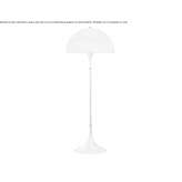 Acrylic glass floor lamp Poiana