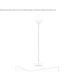 Blown glass floor lamp Socota