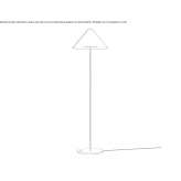 Aluminum LED floor lamp Sienno
