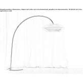Jedwabna lampa podłogowa Benfeld
