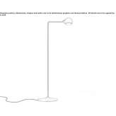 Adjustable metal floor lamp Bozkir