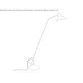 Steel floor lamp Bojnice